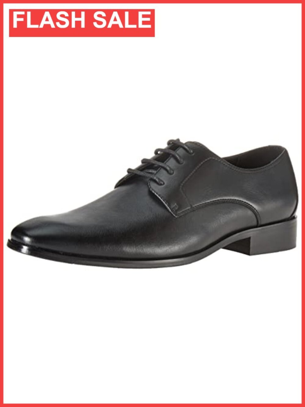 Men's Lace Up Derby Dress Shoes Faux Leather Almond Toe Oxford